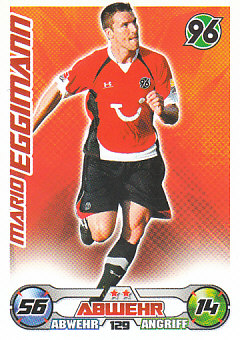 Mario Eggimann Hannover 96 2009/10 Topps MA Bundesliga #129